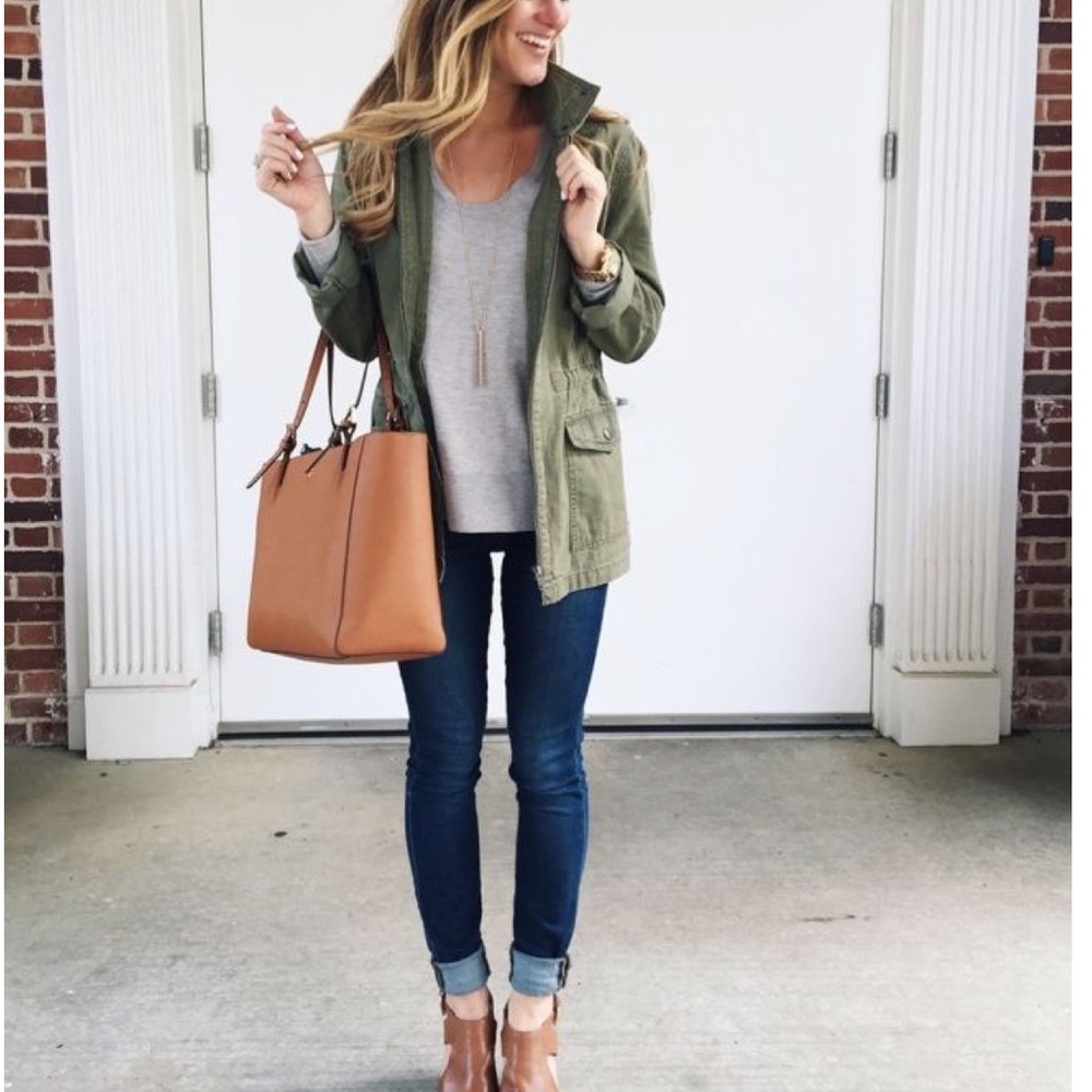 NWT UTILITY JACKET.